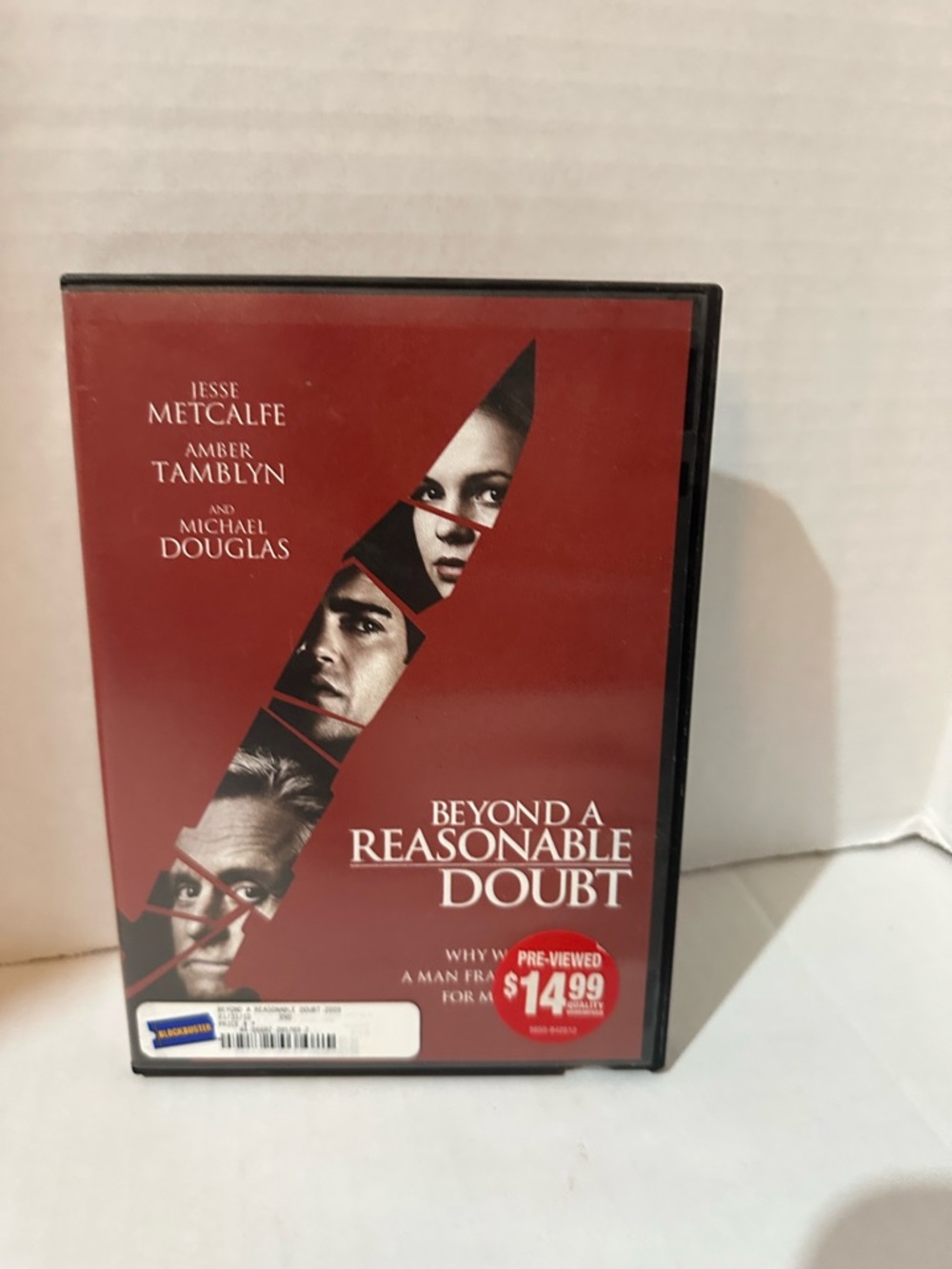 Beyond a Reasonable Doubt (Red) DVD